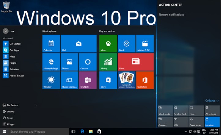 Windows 10 Pro Free Download Full Version