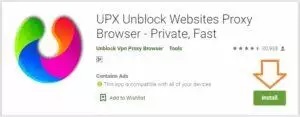 UPX browser for pc